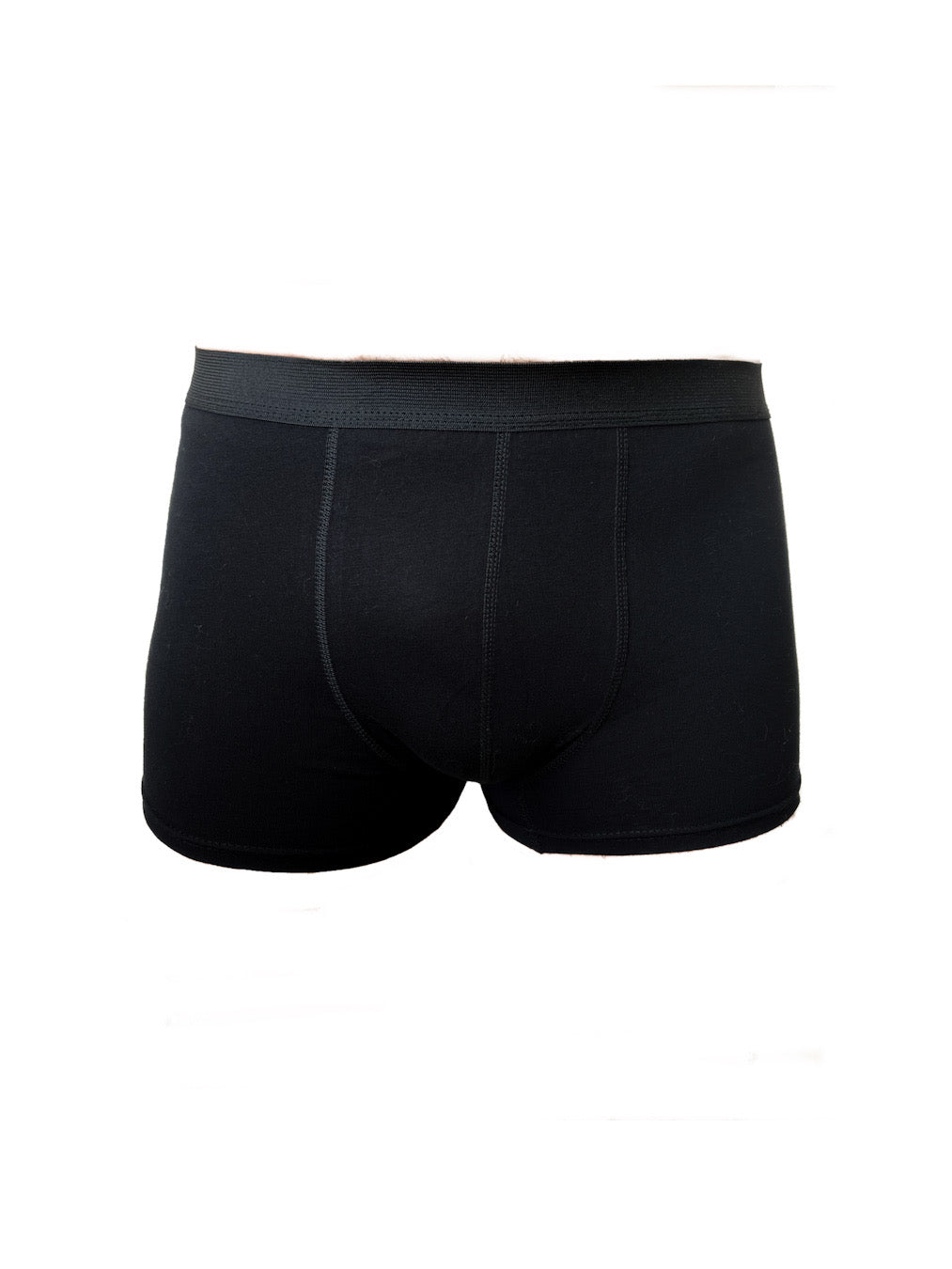 Siyah Renkli Premium Pamuklu Boxer
