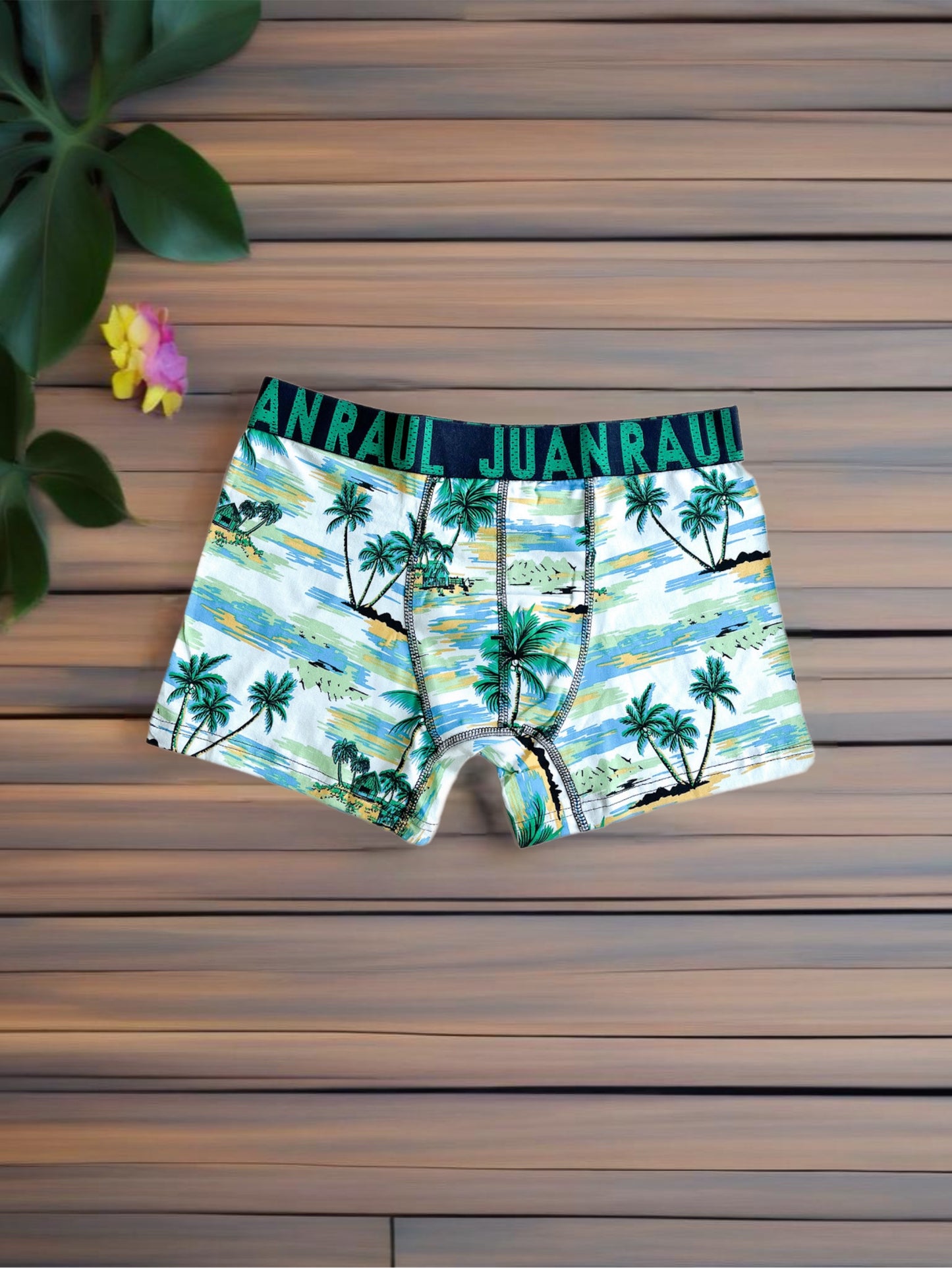 Palmiye Detaylı Hawaii Boxer