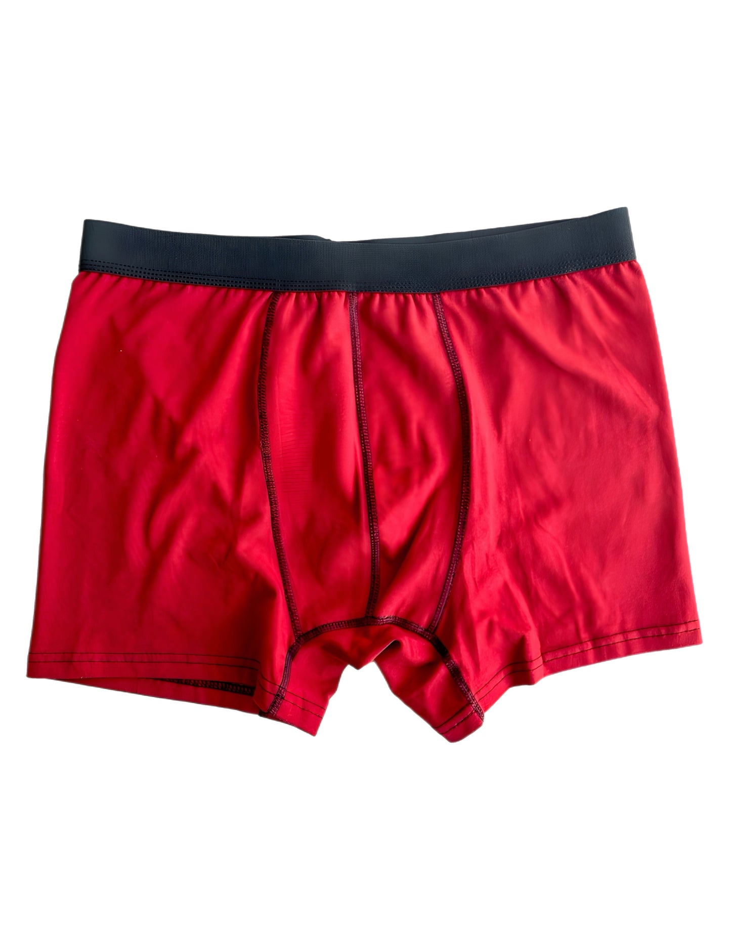Kırmızı Renkli Premium Pamuklu Boxer