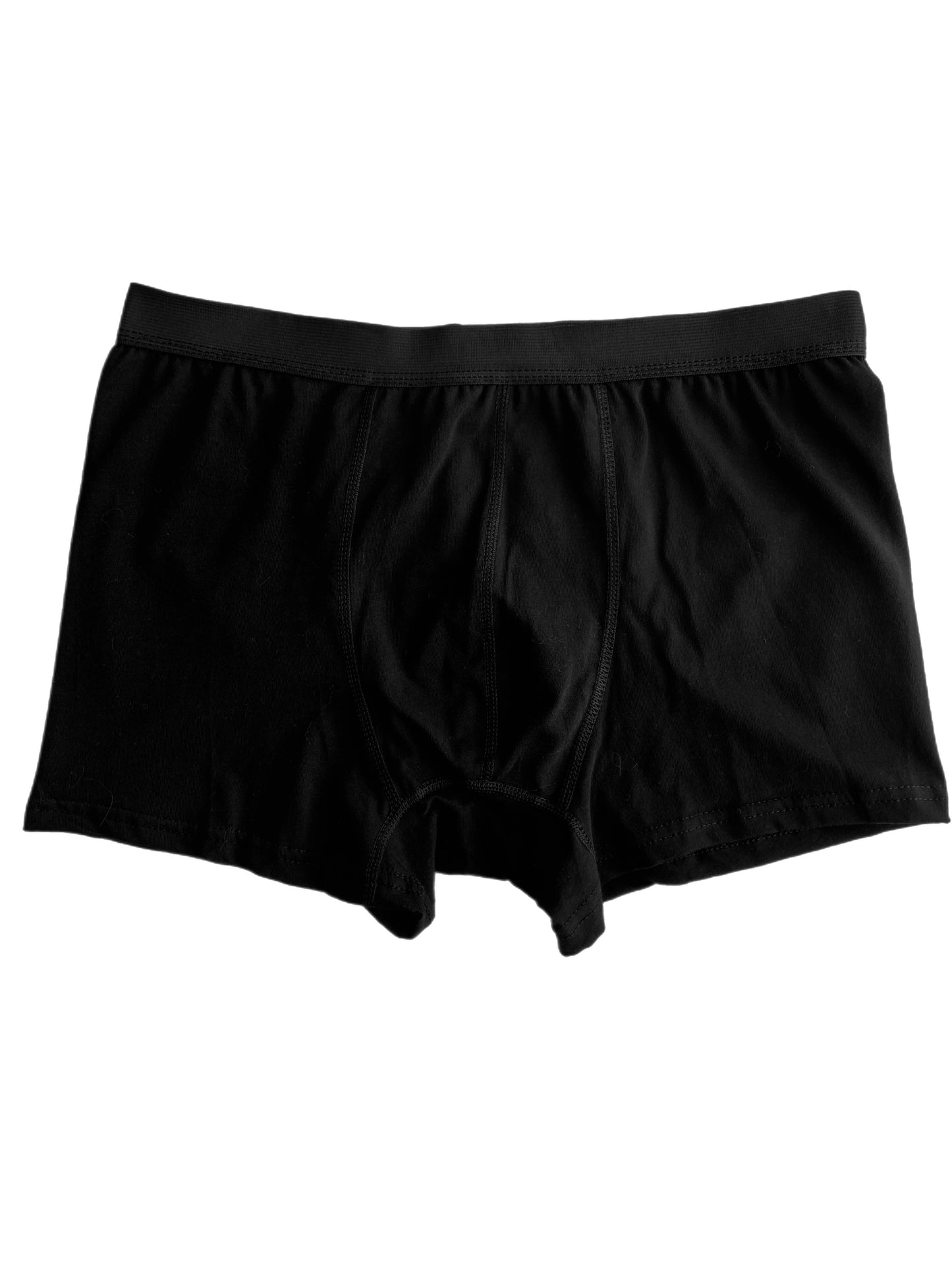 Siyah Renkli Premium Pamuklu Boxer