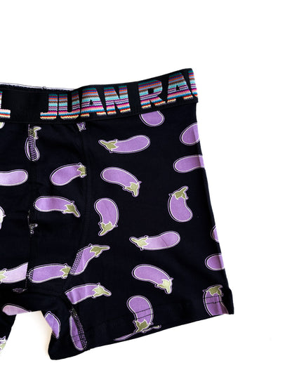 Purple eggplant detail Boxer