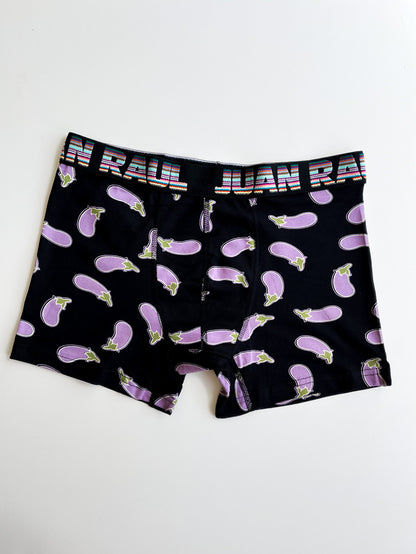 Purple eggplant detail Boxer