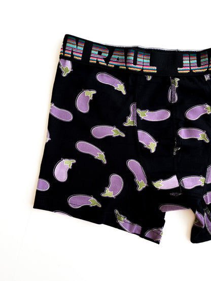 Purple eggplant detail Boxer