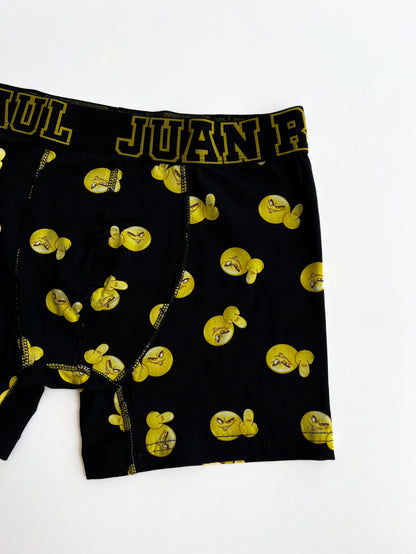 Black Emoji Detail Boxer