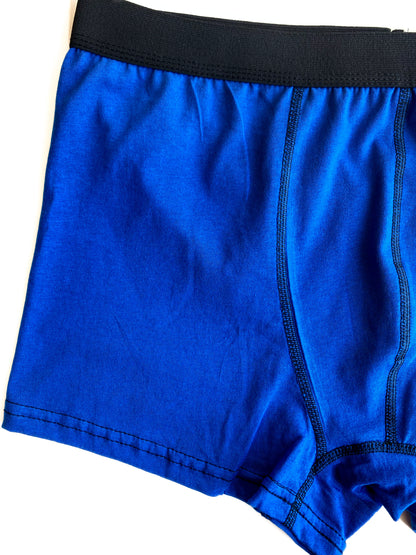 Blue Colored Boxers