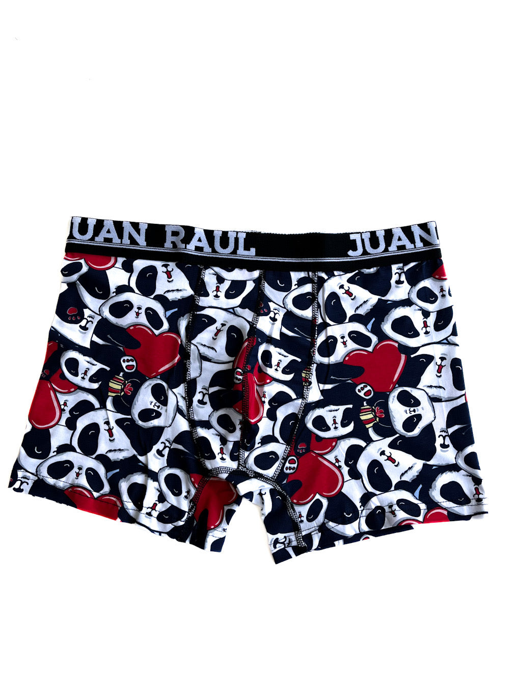 Panda detail Boxer with heart