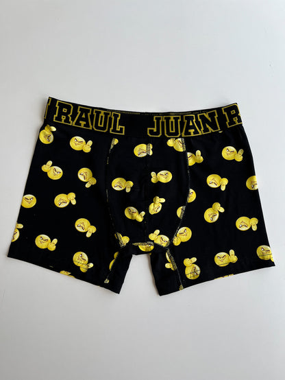 Black Emoji Detail Boxer